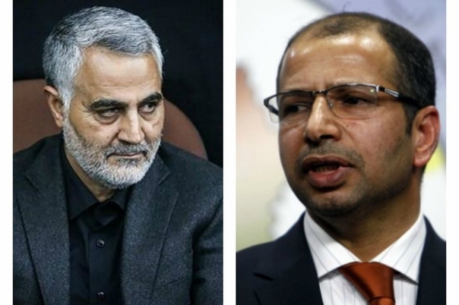 قاسم سوله‌یمانى: سووپاسی سه‌لیم جبوورى ئه‌كه‌ین بۆ تێپه‌ڕاندنى یاسای حه‌شدى شه‌عبى