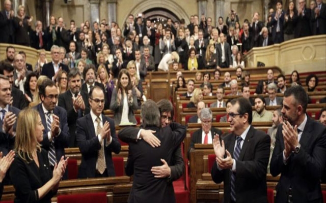 سه‌رۆكی هه‌رێمی كه‌ته‌لۆنیا نه‌خشه‌ ڕێگه‌ی سه‌ربه‌خۆیی دانا