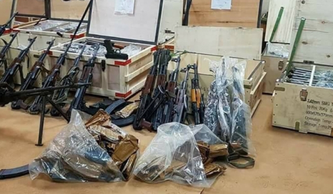  حەشدی شەعبی چەکوچۆڵێکی زۆر دەھێنێتە خورماتوو 