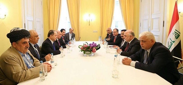 سەرۆکی هەرێمی کوردستان و سەرۆکوەزیرانی عێراق کۆبوونەوە