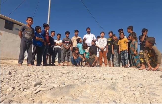 ئاوارەیەکی عێراقی منداڵێکی ناودەنێت کوردستان