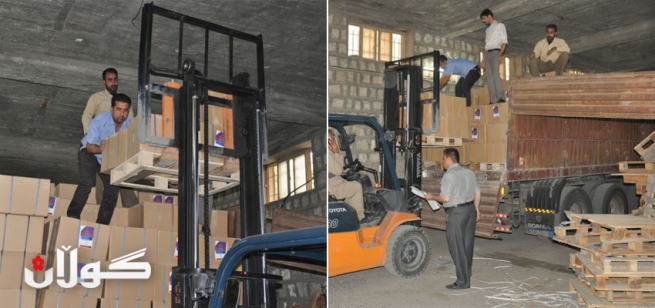 یه‌كه‌م كاروانی چاپكردنی په‌رتووكی نوێ گه‌یشته‌ كوردستان