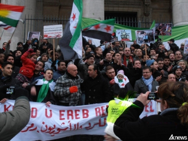 سبەى كوردانى سووریا بەخۆپێشاندانی \