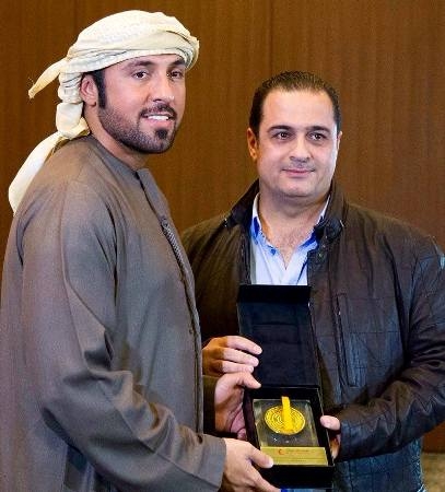 سەفین حەمید لەلایەن مانگی سووری ئیماراتییەوە خەڵاتکرا