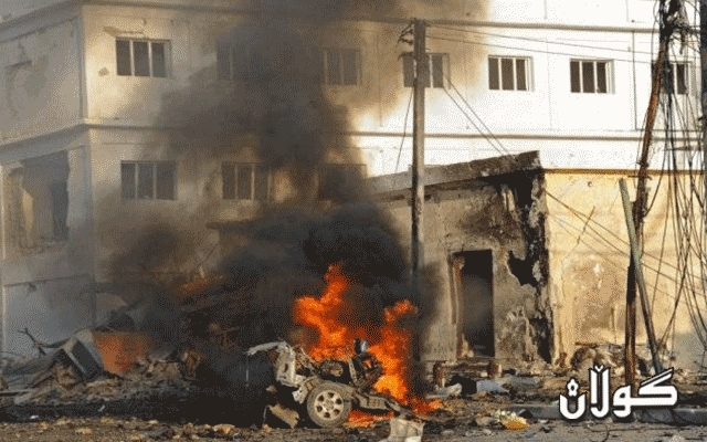  حەوت پۆلیس بەهۆی تەقینەوەی بۆمبێک لە شەرگات بوونە قوربانی 