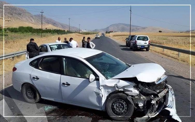 لە هەولێر لە رووداوێکی هاتووچۆدا چوار کەس برینداربوون