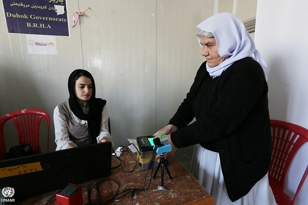 بەشێکی زۆری ئاوارەی کەمپەکان ناویان لە تۆماری دەنگدەراندا تۆمار کردووە