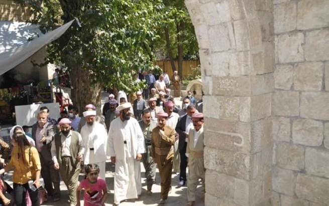 دەست بە نۆژەنکردنەوەی مەزارگەی شێخ مەند پاشا لە لالش کرا
