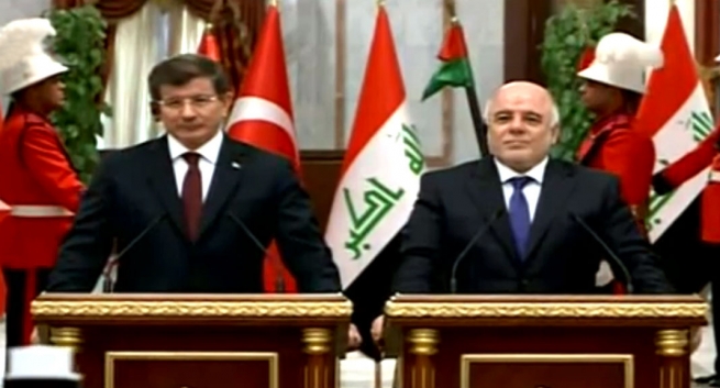  داودئۆغڵو: پشتیوانی حکومەتی عێراق دەکەین دژی داعش 