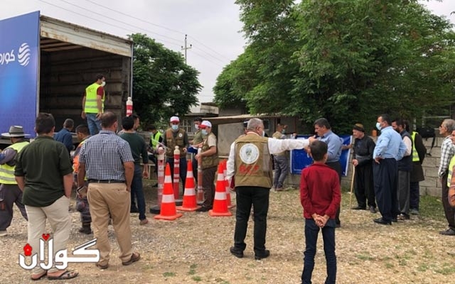 دەزگای خێرخوازیی بارزانی هاوکاریی خێزانە کەمدەرامەتەکانی هه‌ڵه‌بجه‌ دەکات