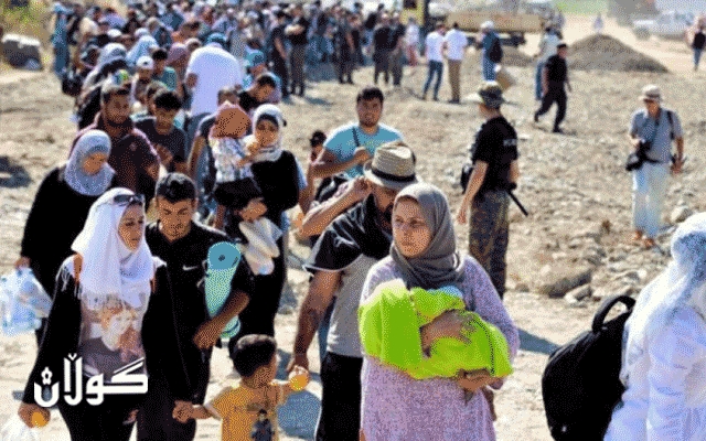  سەدان ئاوارەی رۆژئاوا گەیشتنە ھەرێمی کوردستان 