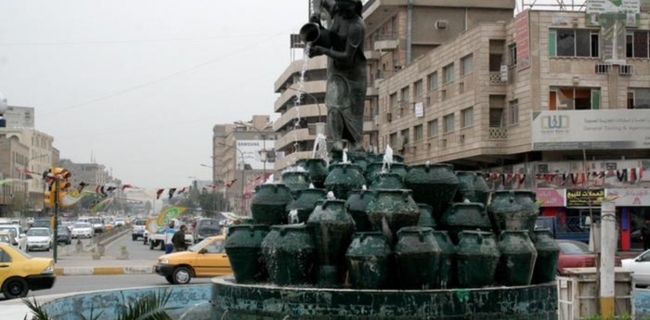 ناوچەی کەڕادەی ناوەڕاستی شاری بەغدا داخرا 