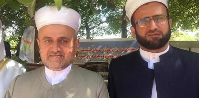 برایەکی دکتۆر وشیار ئیسماعیل لە مزگەوتی عومەر بندیان وتاری هەینی پێشکەش دەکات 