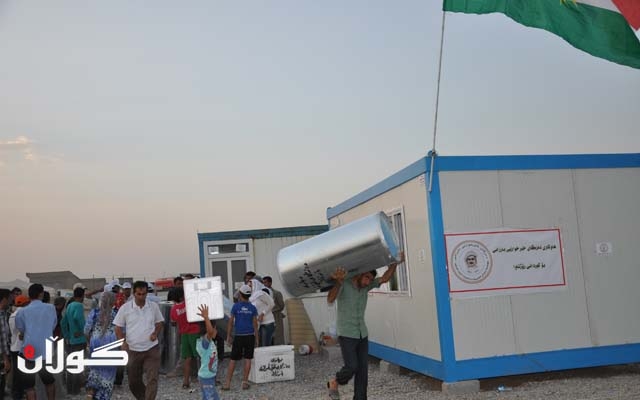 رێكخراوی مانگی سووری عێراقی و UNCHR كارو چالاكییە بەردەوامەكانی دەزگای خێرخوازیی بارزانی لە كامپەكانی بەحركەو كەورگۆس و قوشتەپەو باسرمە بەرز دەنرخێنن