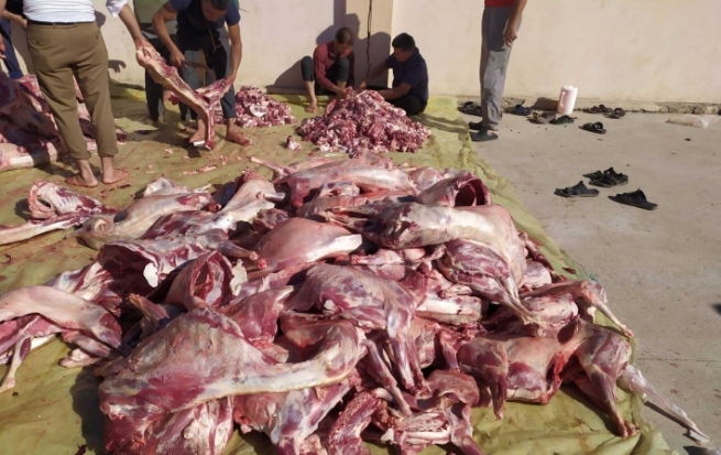 لە گوندێكی ئاكرێ‌ 119 سەر ئاژەڵ بۆ یادی لەدایکبوونی پێغەمبەری ئیسلام سەر بڕان