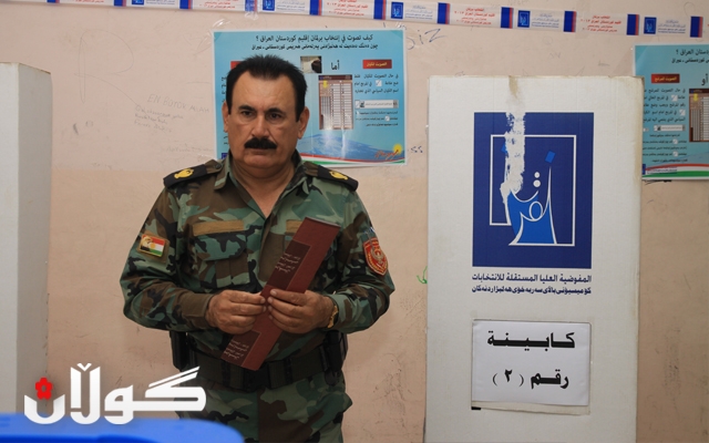 لە ١٠ سەعاتدا دەتوانرێ ٥٠٠ کەس بە مۆری ئەلیکترۆنی دەنک بدات