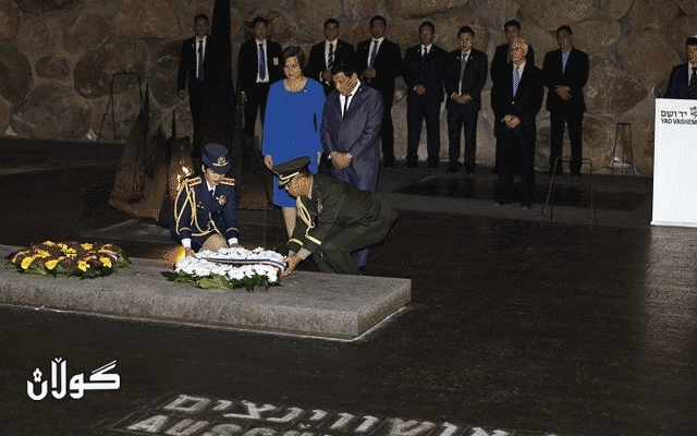 سه‌رۆكی فلیپین:  له‌ سه‌رده‌می له‌ناوبردنی جووه‌كانی له‌ ئه‌وروپا، فلیپین 1300 جووله‌كه‌ی په‌ناداوه‌.