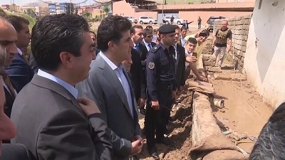 350 ملیۆن دینار بۆ زیانلێکەوتووانی لافاوەکەی دهۆک خەرج دەکرێت
