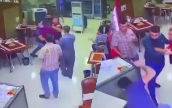 دوو چەکدار لە رێستۆرانتێکی هەولێر هێرشدەکەنە سەر کەسێک و برینداری دەکەن