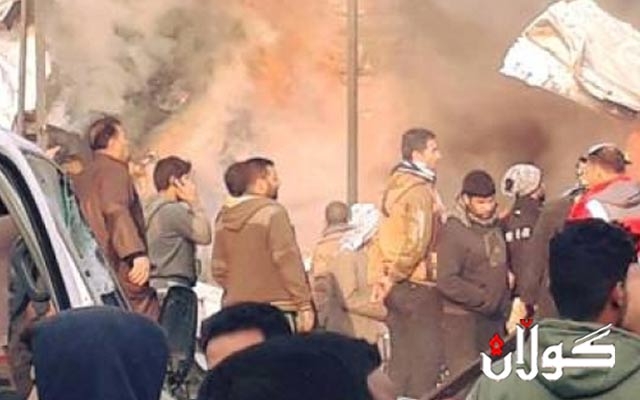  تەقینەوەیەکی بەهێز عەلوەی بەغدا دەکاتە ئامانج و دەیان هاووڵاتیی و کاسبکار بوونە قوربانی