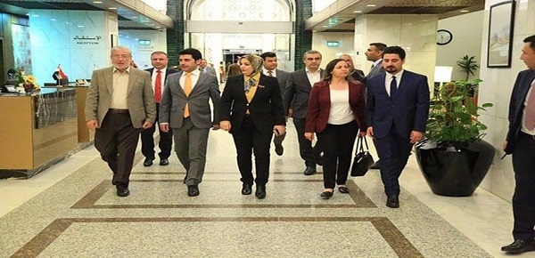 	 شاندێکی پەرلەمانی کوردستان لە بەغدا لەگەڵ نوێنەری پەرلەمانی وڵاتانی دراوسێ کۆوونەوە