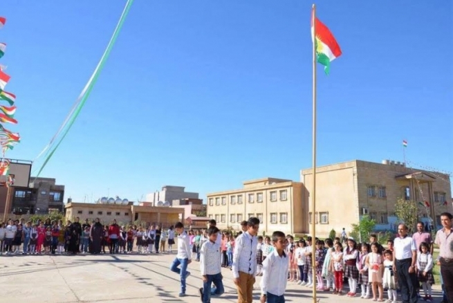  دھۆکێ.. کێشەیا خاندنا قوتابیێن ئاوارە ھاتە چارەسەرکرن 