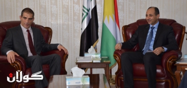 وه‌زیری شاره‌وانی و گه‌شت و گوزار له‌گه‌ڵ كونسوڵی تووركیا كۆبۆوه‌