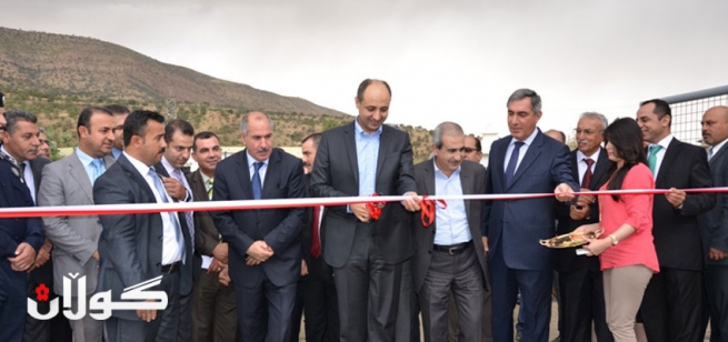 پرۆژه‌ی په‌ره‌پێدانی هێلی دووه‌می ئاوی دوكان - سلێمانی كرایه‌وه‌