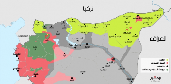 سه‌رچاوه‌یه‌كی ئه‌مه‌ریكی: داعش پایته‌ختی خۆی له‌ ره‌قه‌وه‌ بۆ دێرزۆر گواسته‌وه‌