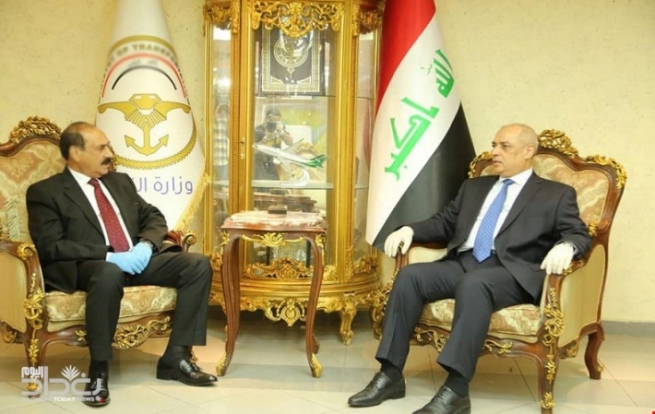 وەزیرێکی عێراقی بۆ زیانگەیاندن بە وەزیری نوێ زێرابی ماڵەکەی بە چیمەنتۆ دەگرێت