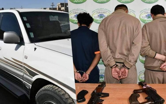 ئاسایش سێ تەقەکەر لە چەمچەماڵ دەستگیردەکات کە 