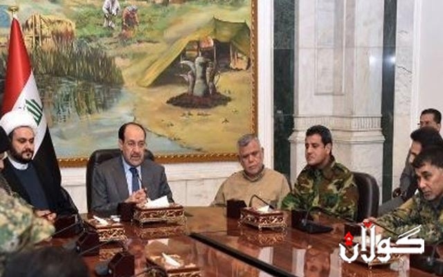  هەوڵ دەدرێت سوپای عێراق بگەڕێندرتەوە بۆ کەرکووک 