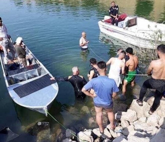 دوو كه‌س له‌ ده‌ریاچه‌ی ده‌ربه‌ندیخان خنكان