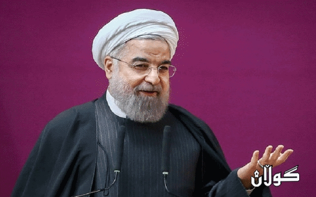  حەسەن ڕۆحانی: ئەمریکا هەوڵی گۆڕینی حکوومەتی ئێران دەدات 