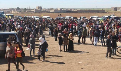 ژبەر بێدەنگبوونا دونیایێ بەرامبەر عەفرینێ خۆنیشاندان هاتنە ئەنجام دان 