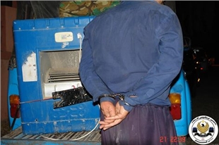 لە كاتی دزی كردن لە مزگەوت دەستگیركرا 