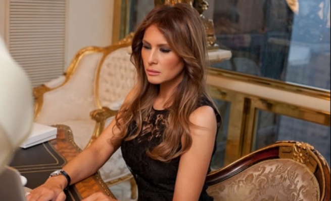 کۆشکی سپی یەکەم وێنەی هاوسەری ترەمپ بڵاو دەکاتەوە