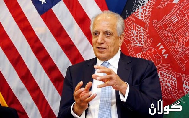  زاڵمای خەلیلزاد: ئەمەریكا پێنج هەزار سەرباز لە ئەفغانستان دەکشێنێتەوە