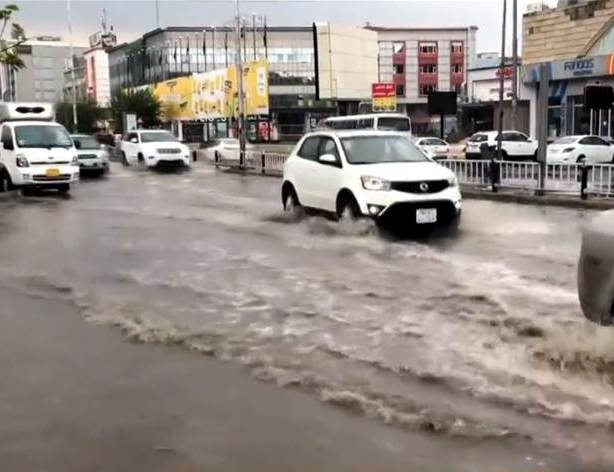 هەورەبرووسکە وێستگەیەکی کارەبای سلێمانی دەسووتێنێت