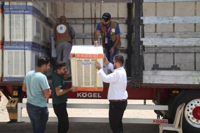 فێنککەرەوە بۆ 200 خێزانی کەرکووک دابین کرا 