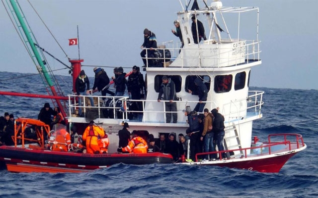 له‌ ده‌ریای ئیجه‌ 428 كۆچبه‌ر رزگار كراون