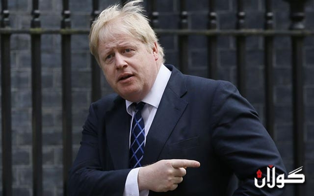 بۆریس جۆنسن: لە ئێستادا پشتیوانی لە کردەوەی سەربازیی ئەمریکا دژ بە ئێران ناکەم