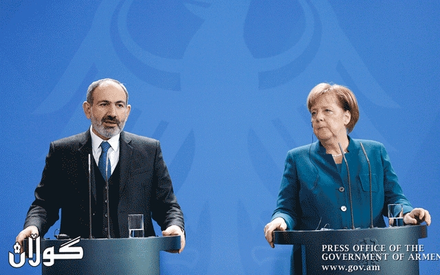  ئەرمینیا بۆ روبەڕوبونەوەی تورکیا پەنا بۆ مێرکڵ دەبات