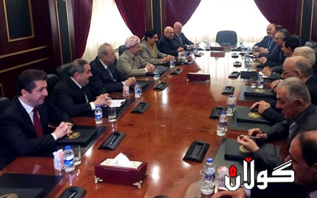 شاندی کوردستان پرسی ریفراندۆم لەگەڵ بەرپرسانی عێراق تاوتوێ دەکات