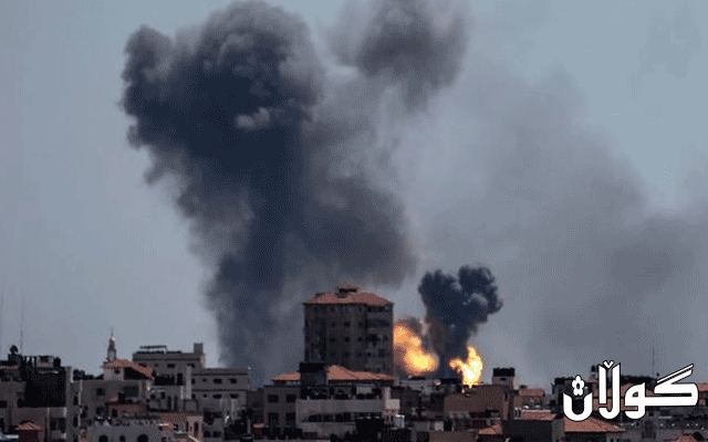  ئیسرائیل هێرشێکی توندی مووشەکی دەکاتە سەر بارەگاکانی حەماس 