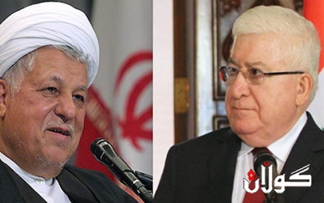  فوئاد مەعسوم: رەفسەنجانی هەر دۆستی ئێمە بوو 