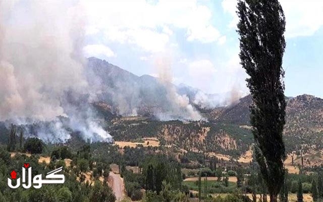 تۆپباران و بۆردومان زیاتر لە 130 گوندی دەڤەری برادۆست چۆڵ دەكەن