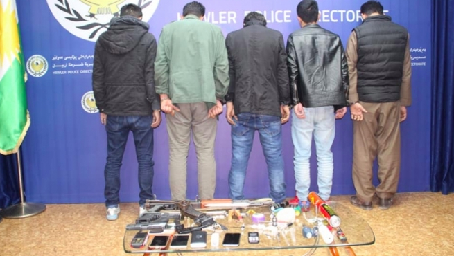 پۆلیسی هەولێر دەستگیرکردنی چەند بکوژ و دزێک رادەگەیەنێت
