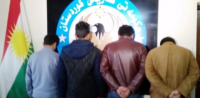 پۆلیسی پێنجوێن دەستگیركردنی ژمارەیەك دز رادەگەیەنێت 