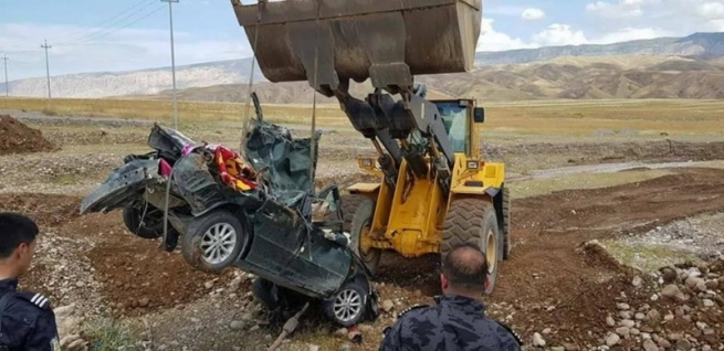  ڕووداوێكى هاتوچۆ دوو پێشمه‌رگه‌ ده‌كاته‌ قوربانیی